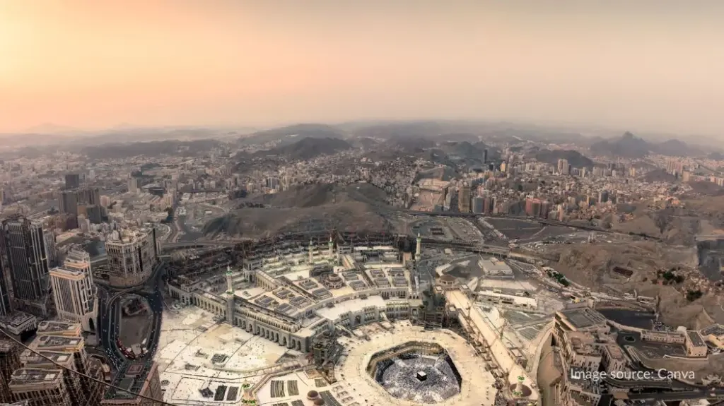 Kota Mekkah yang menjadi tempat kelahiran Nabi Muhammad SAW, salah satu dari lima Ulul Azmi